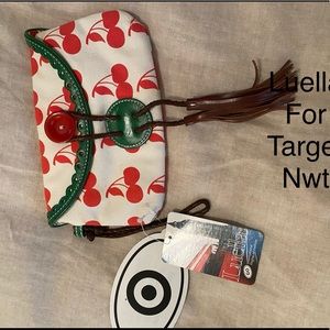 Luella for target purse-cherry print